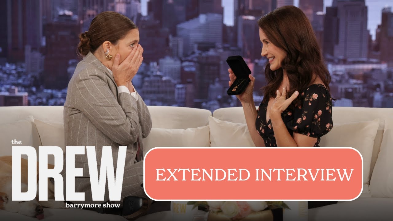 Kristin Davis Surprises Drew Barrymore with Heartfelt 'Sex & the City' Souvenir | EXTENDED INTERVIEW