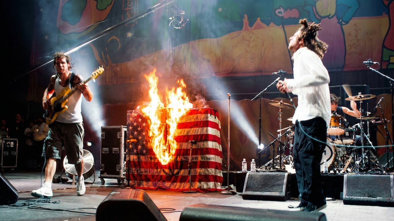 When Rage Against the Machine Set Woodstock Ablaze  One of The Most Iconic Woodstock 99 Sets