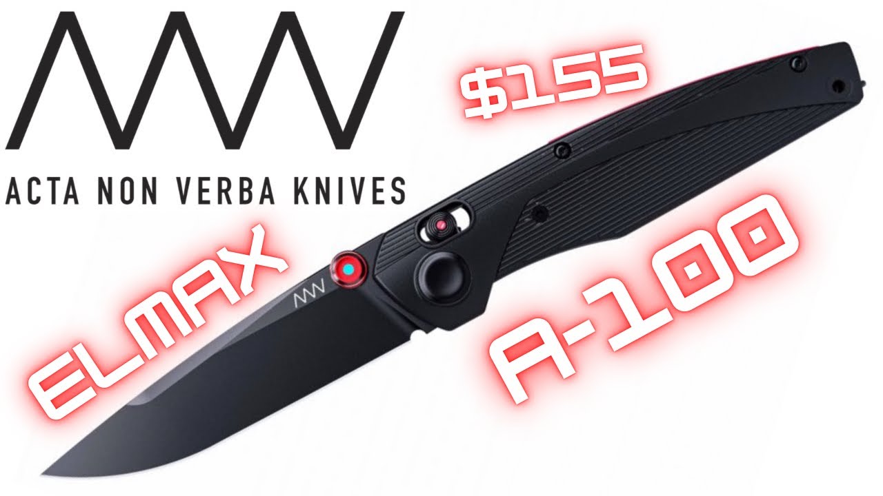 Acta Non Verba Knives - A-100 in ELMAX