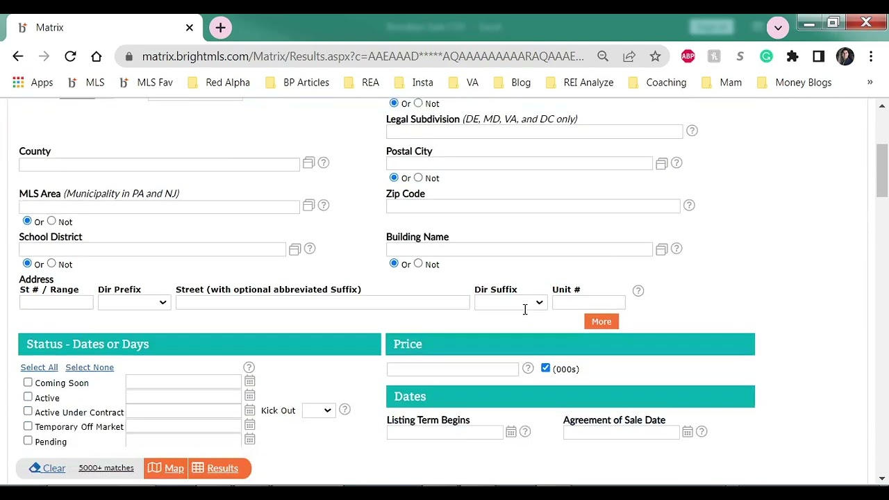 Bright MLS - Finding Deals