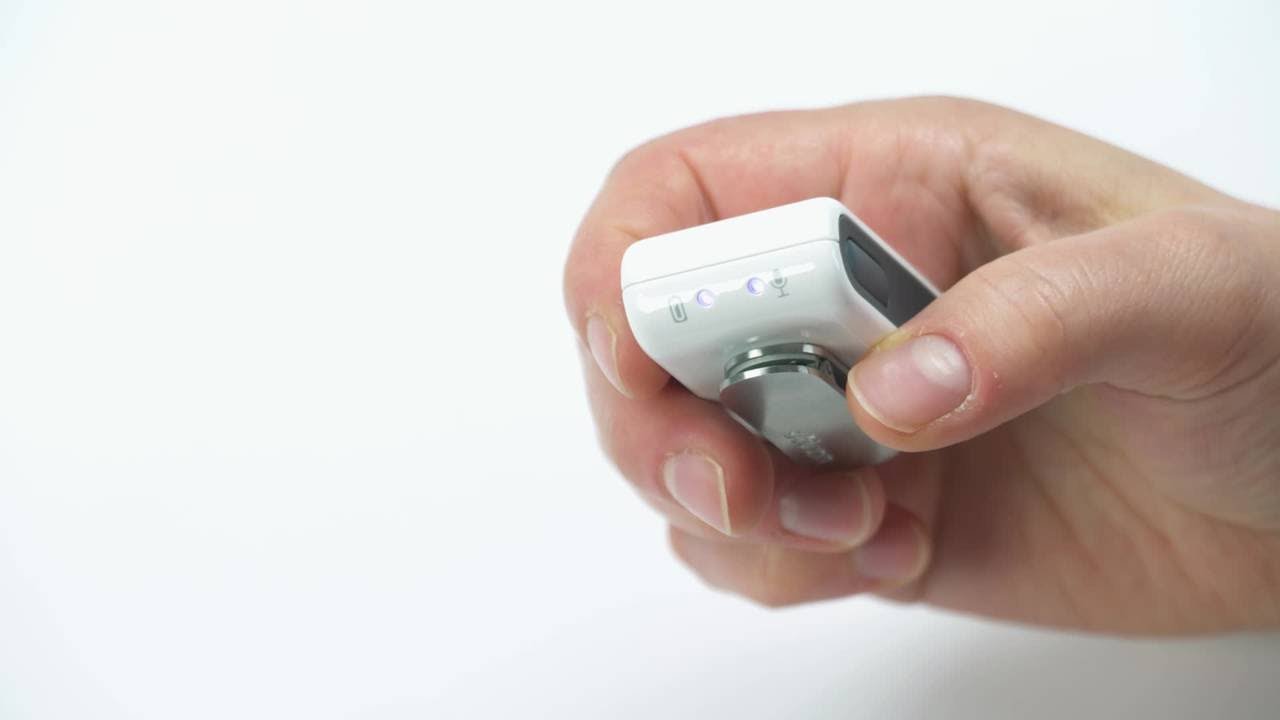 Oticon EduMic | Como ligar e desligar