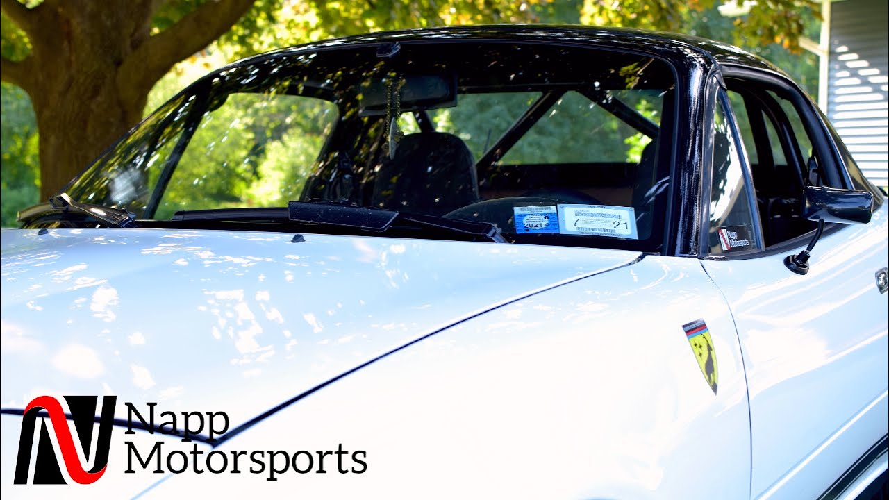 Miata Windshield Surround Wrap - How To