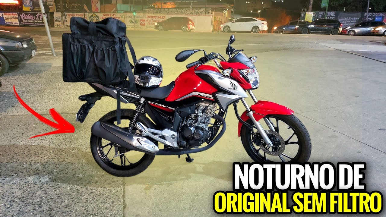 NOTURNO DE TITAN 160 2022 VERMELHA