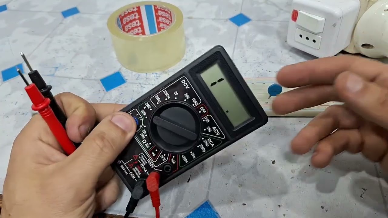 ✅️como probar el VARISTOR DE MANERA ESTATICA con el Multimetro digital