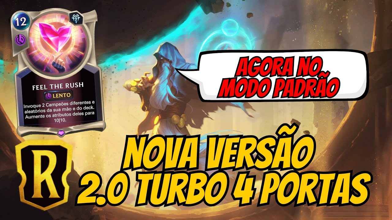 NOVO DECK DE FTR SEM CAMPE&Atilde;O NO MODO PADR&Atilde;O - Legends of Runeterra