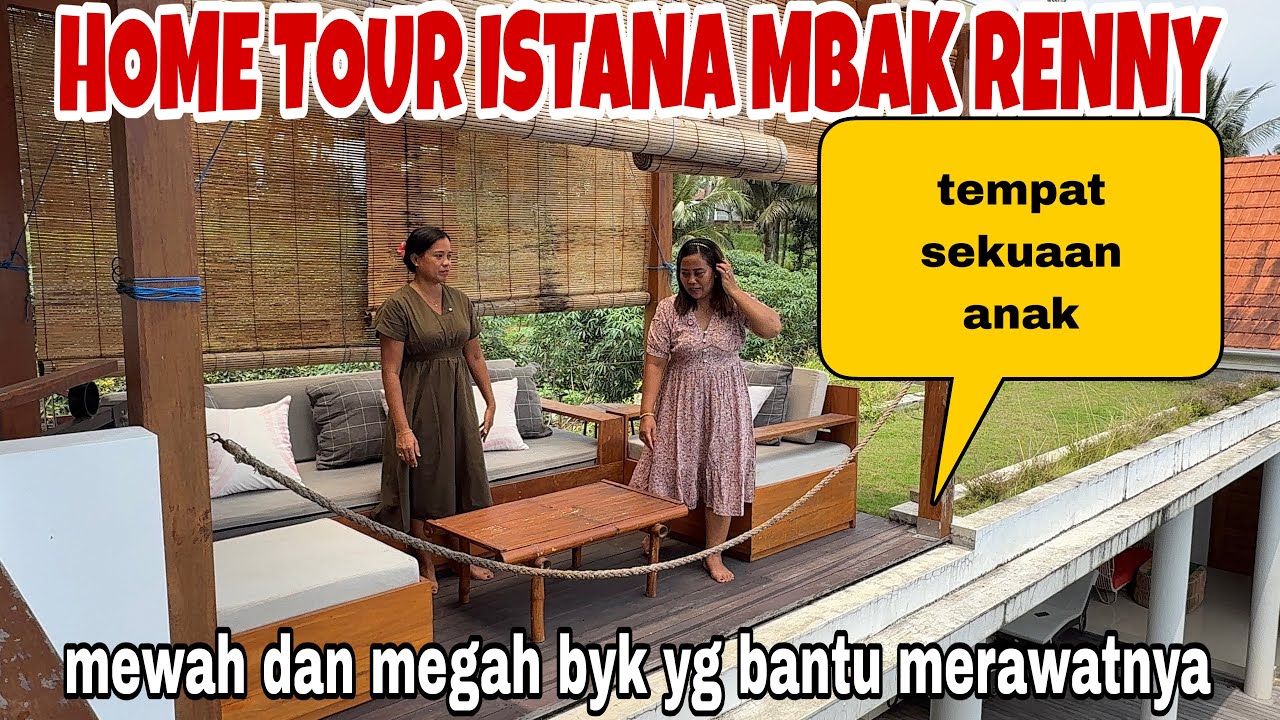 HOME TOUR ISTANANYA MBAK RENI LUAS BANGET DAN MEWAH ( LEBIH DARI 7 ARTNYA ) 