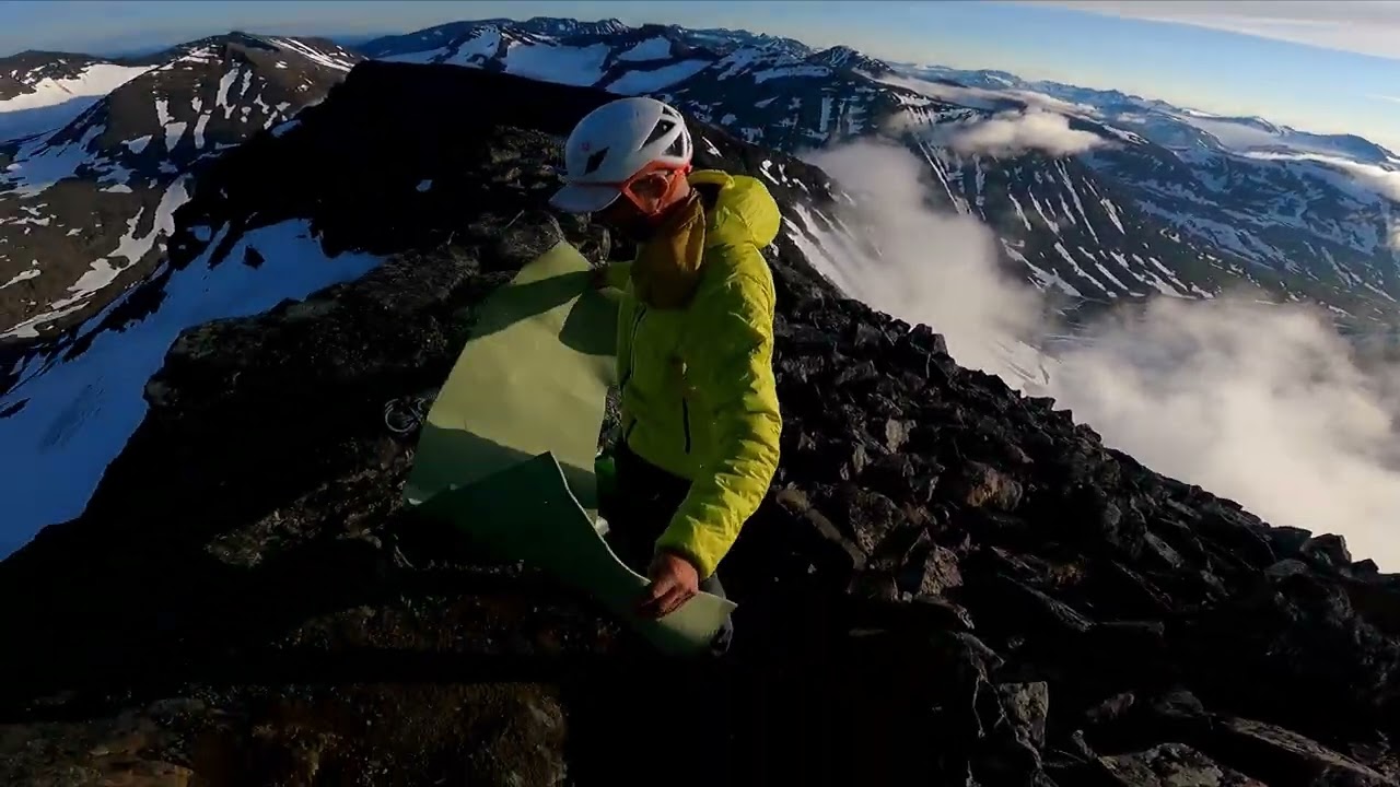 Ähpar 2023. Bland de mer komplexa vägar i Sarek. Över 4 toppar.