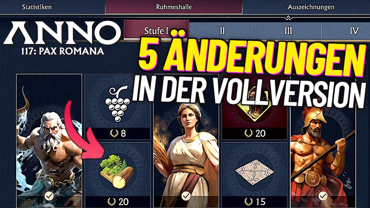 ANNO 117  🏺 Diese 5 Dinge wurden nach der DEMO geändert!!