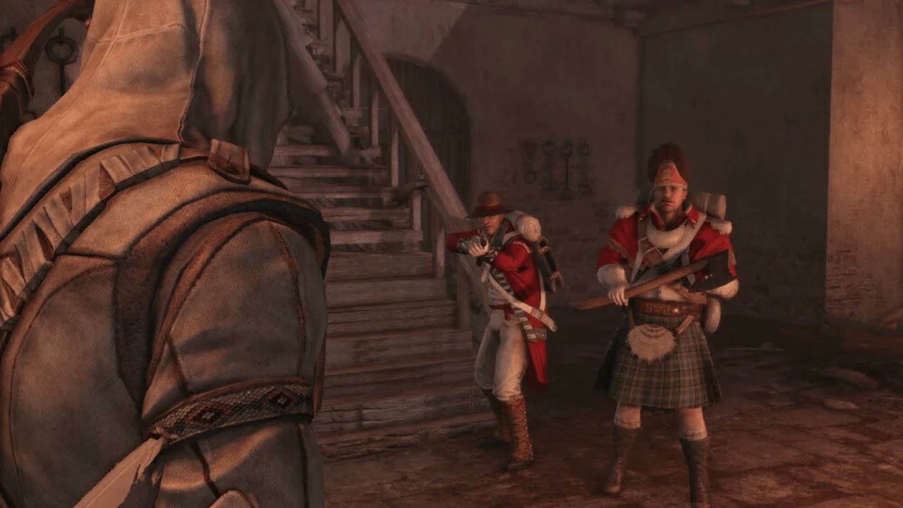 Assassin's Creed 3 Side Memories Captain Kidd's Treasure Naval Location 1 Fort Wolcott! 1080p