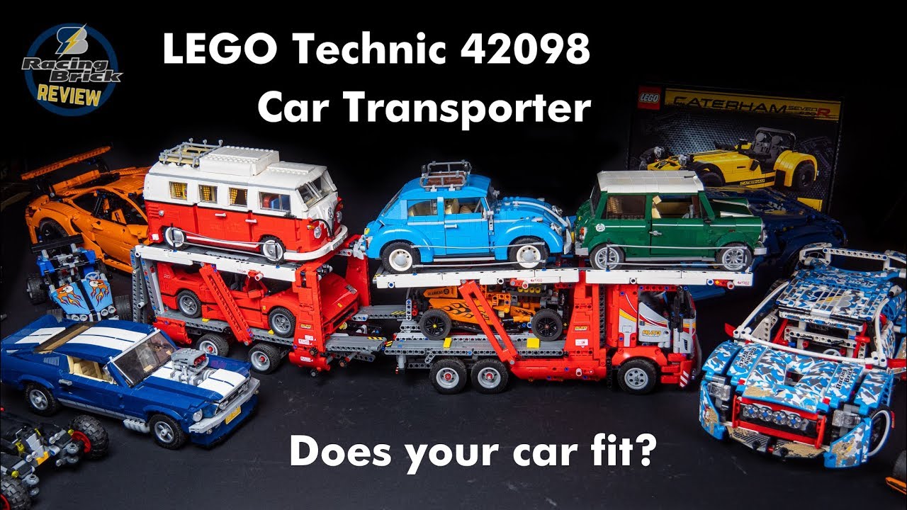 Will it fit? Testing different cars on the LEGO Technic 42098 Car Transporter