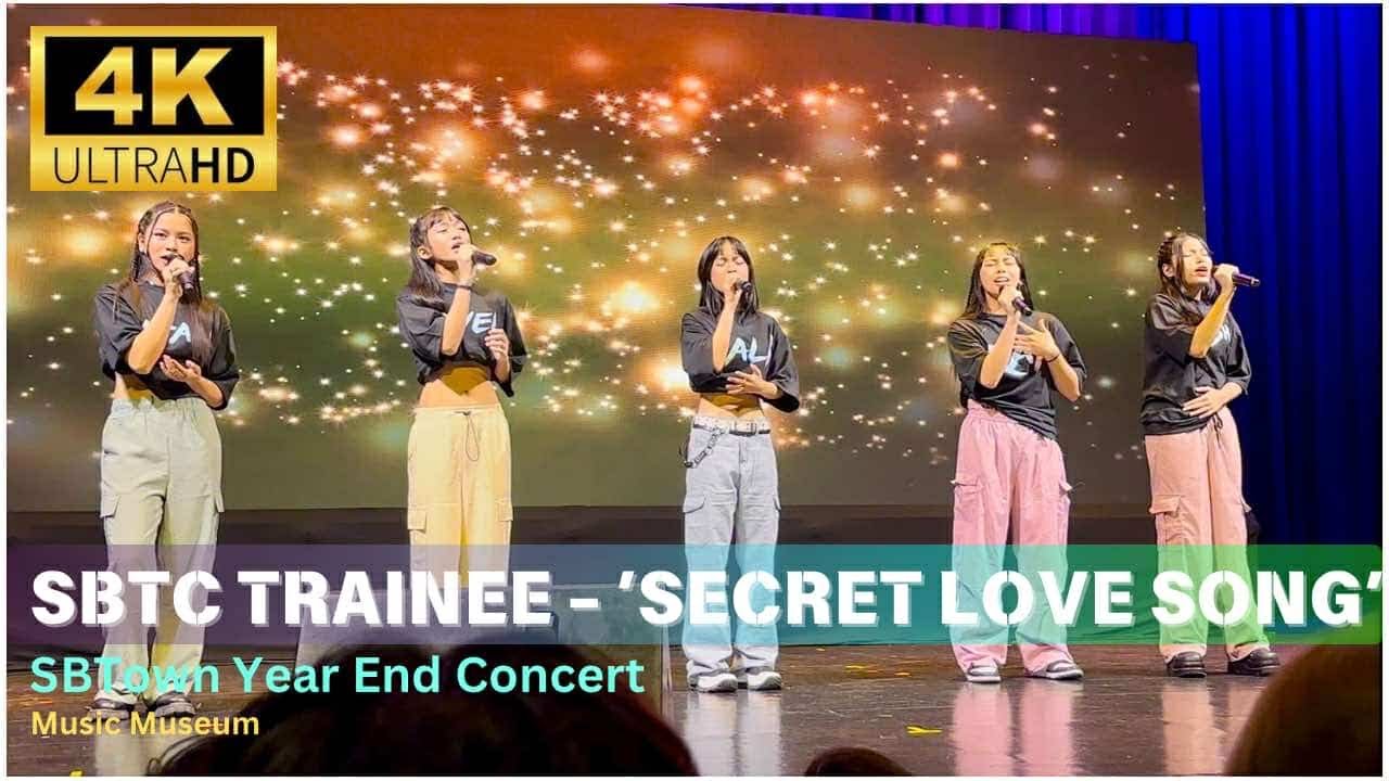 [FANCAM] SBTC Trainee Girls - 'Secret Love Song' cover at SBTown Year End Concert (121324)