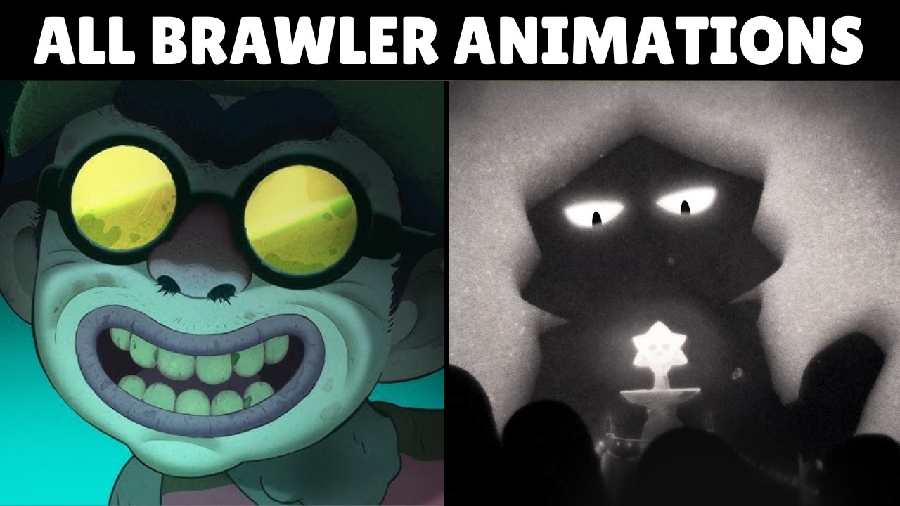 NEW Brawler Release Animations?! | SIRIUS GLOWBERT AND MORE