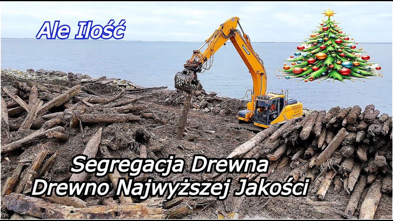 Wyspa Estyjska - Segregacja Drewna z rzeki Elbląg
