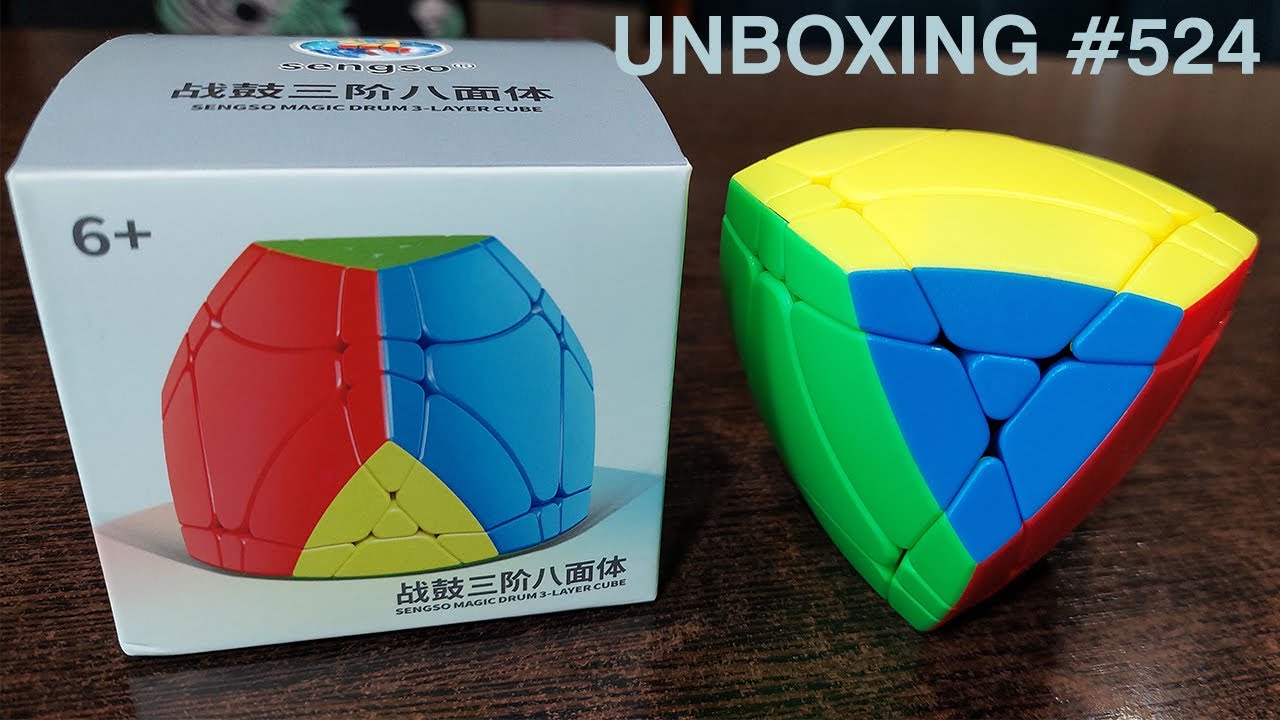 Unboxing №524 Волшебный Барабан 3 слоя | Sengso Magic Drum 3-layer Cube