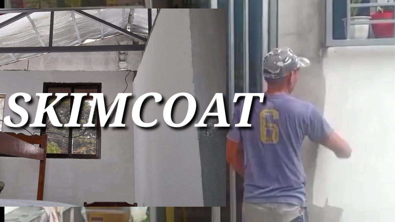 Pag Skimcoat ng wall sa Bahay | Magkano na per sack ng Skimcoat?
