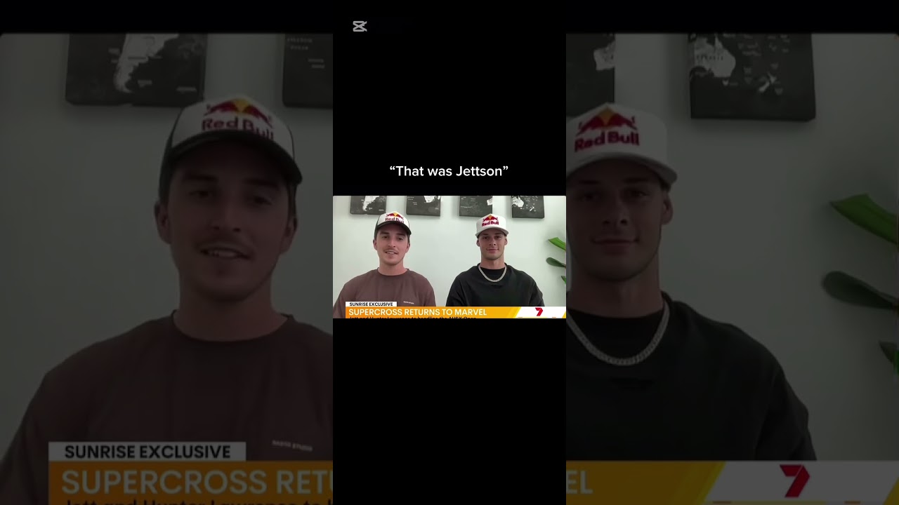 This interview with Hunter and Jett Lawrence was too good! #Godisgood #motocross