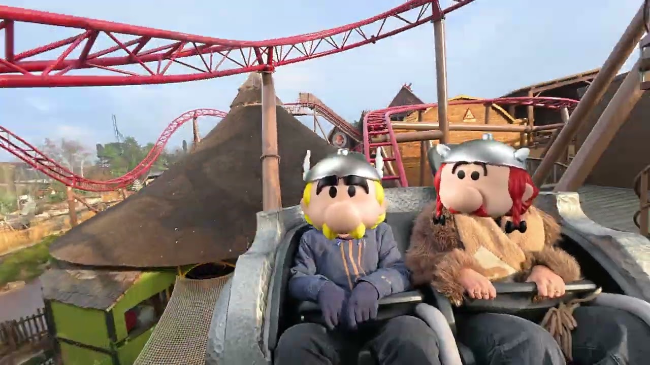Cetautomatix 4K (On-ride Parc Asterix No&euml;l Gaulois 2025)
