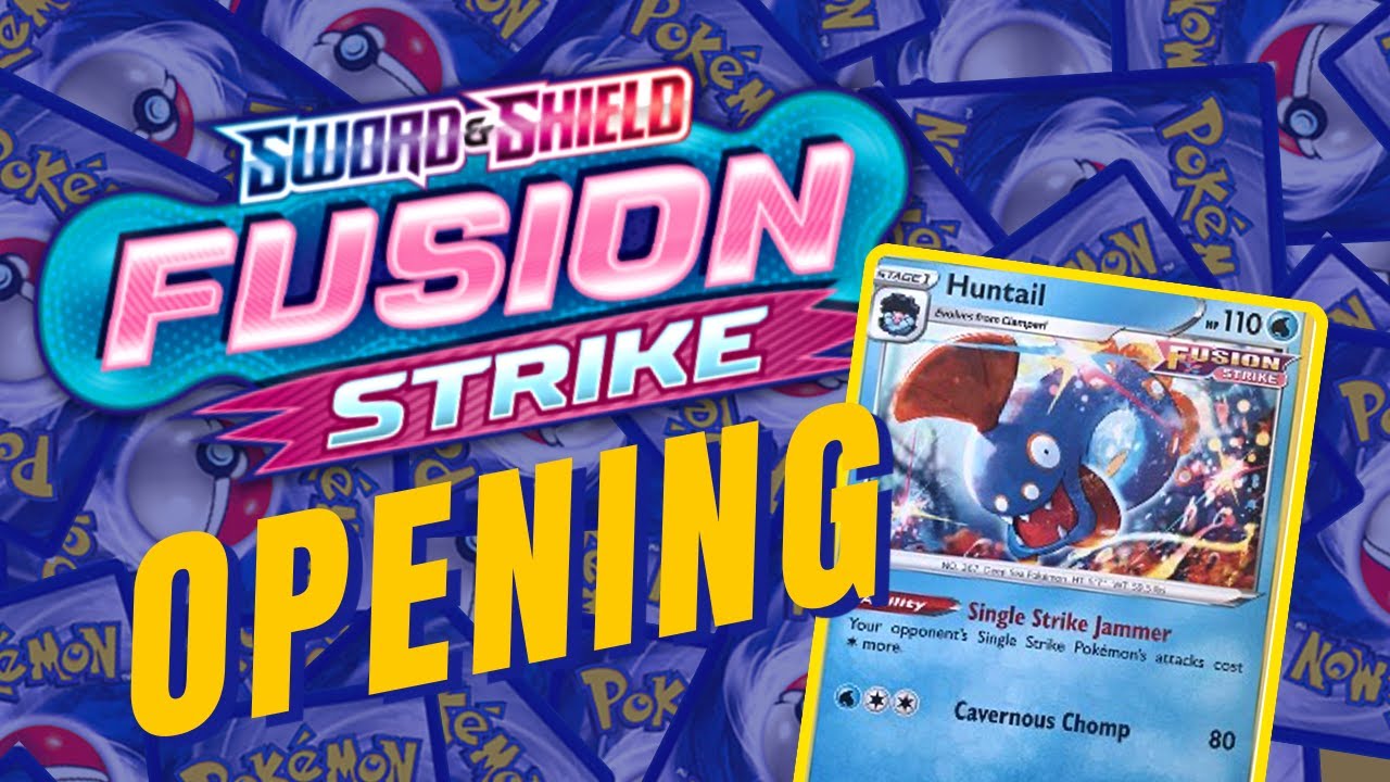 Opening Pokémon Booster Pack [Sword & Shield - Fusion Strike] ASMR