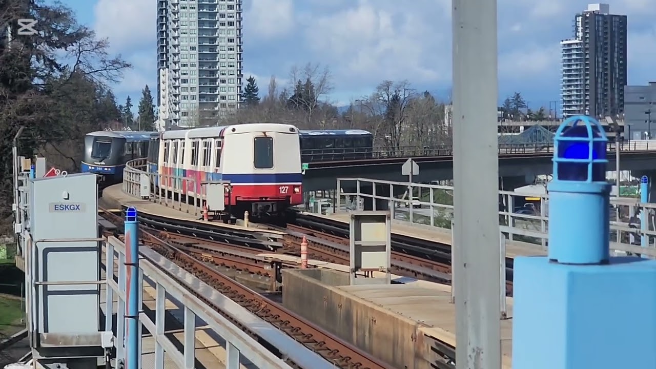 Out of Service 1991 UTDC Mark 1 SkyTrain at King George