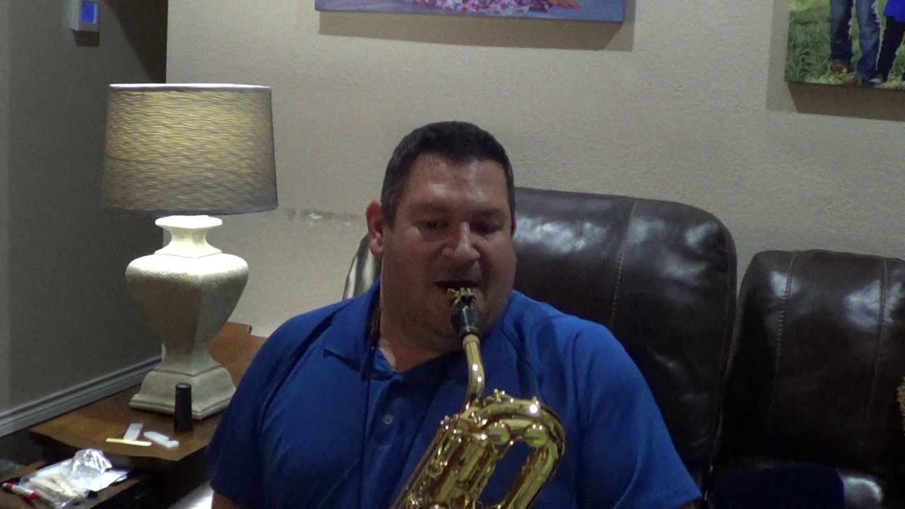 2019-2020 TMEA All State Saxophone Etude No.1 *Baritone*  (Luft Etude No. 14)