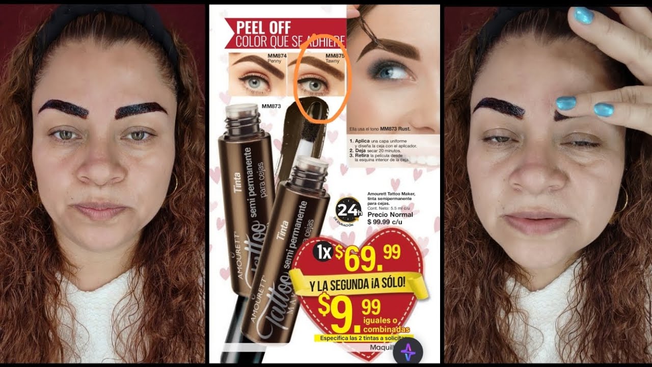 Tato para cejas de Arabela #catalogo #cejas 