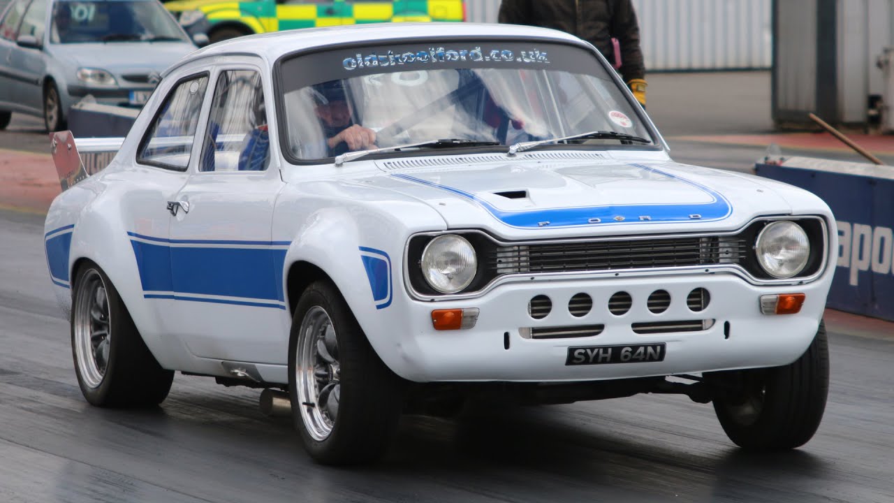 Cosworth YB Turbo Mk1 Escort runs 10.16 at 136 mph