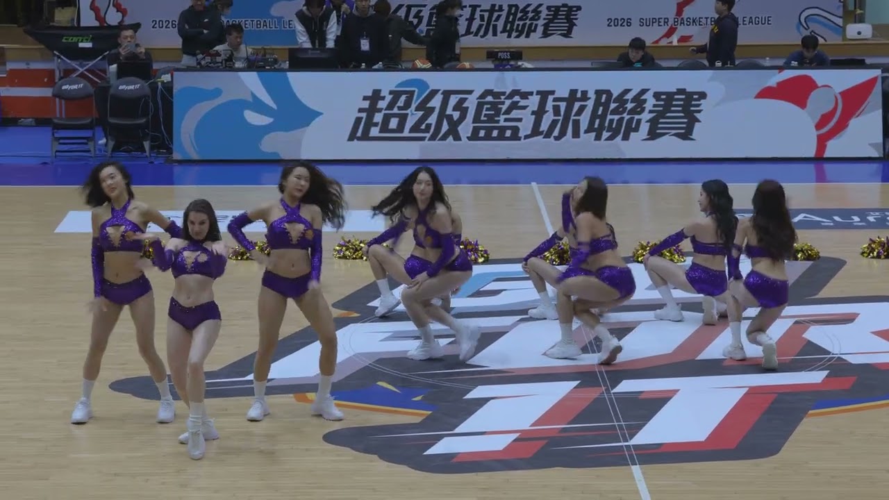 2026.01.17 SBL Luxy Girls 美式啦啦隊 開場表演