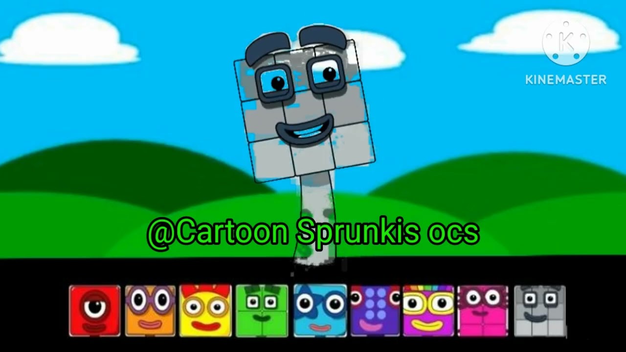 lncredibox Sprunki OC One Two Tree Four Five Six Seven Eight Nine (from Numberblocks)