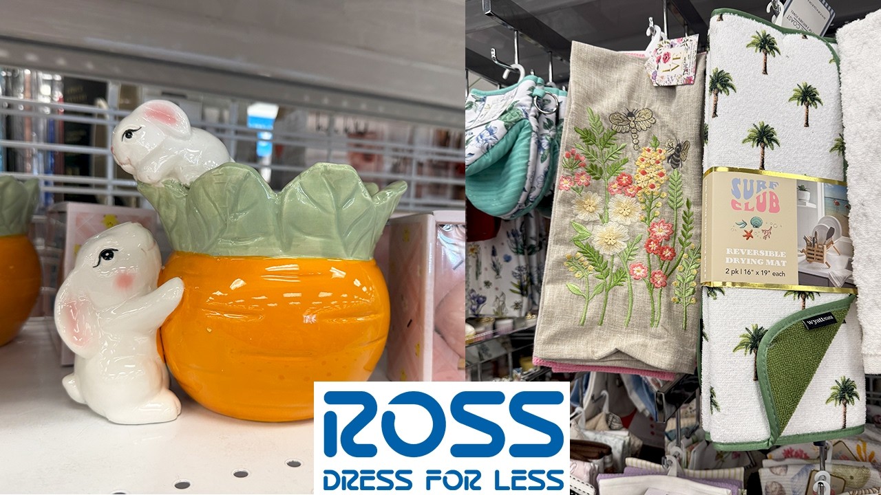 🌷 ROSS NEW SPRING & EASTER FINDS 💝 HOME DECOR, TEXTILES & BEDDING DEALS!
