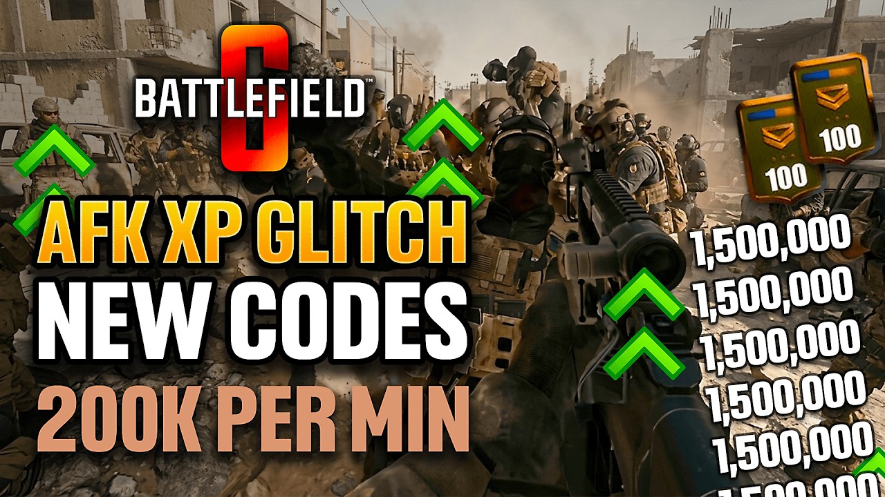 *НОВЫЕ КОДЫ* ​​AFK-ФАРМ ОПЫТА В BATTLEFIELD 6 🤞 ПОСЛЕ ПАТЧА БЫСТРОЕ ДОСТИЖЕНИЕ МАКСИМАЛЬНОГО УРОВ...
