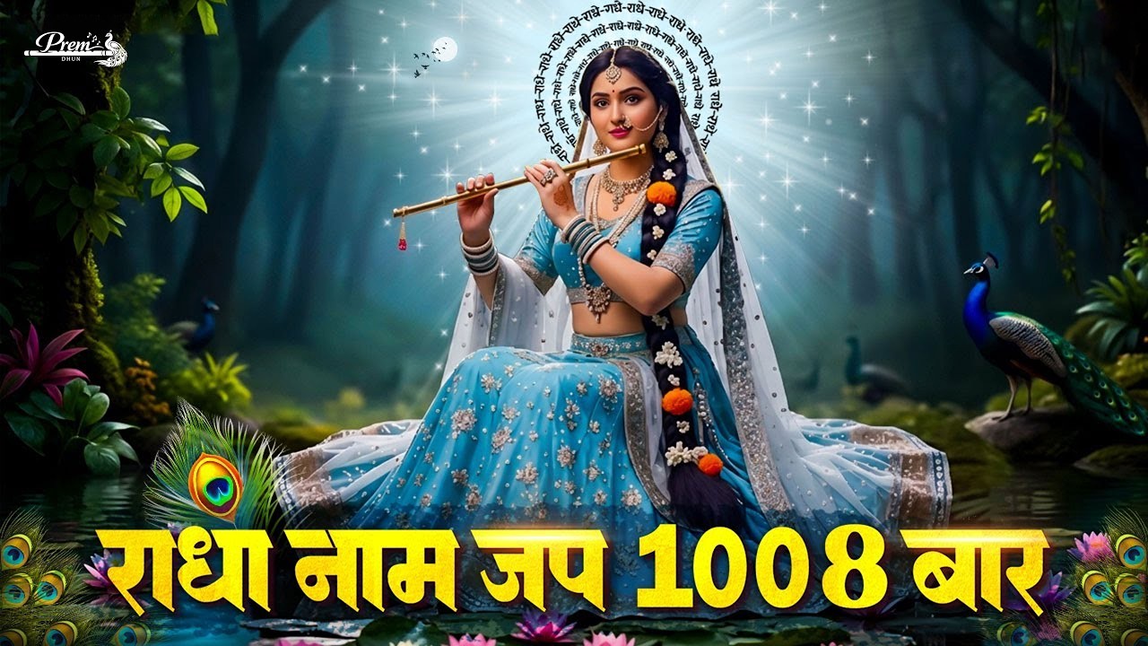 Shri Radha Shri Radha Naam Jap 1008 Baar | श्री राधा श्री राधा नाम जप | Radha Dhun | Radha Jap