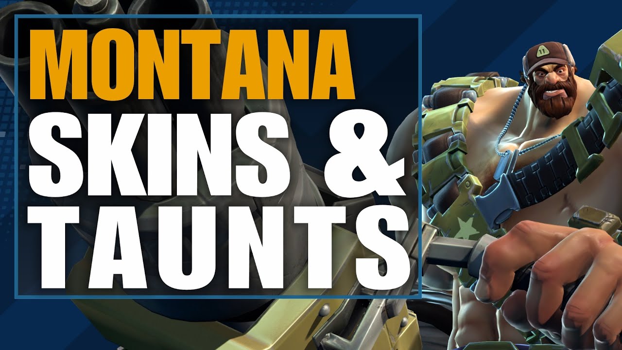 Firstlook at Montana's Skins & Taunts - Battleborn