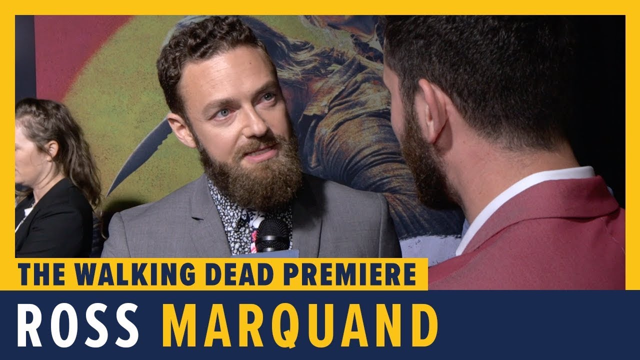 Ross Marquand - THE WALKING DEAD Season 10 Red Carpet Premiere Interview