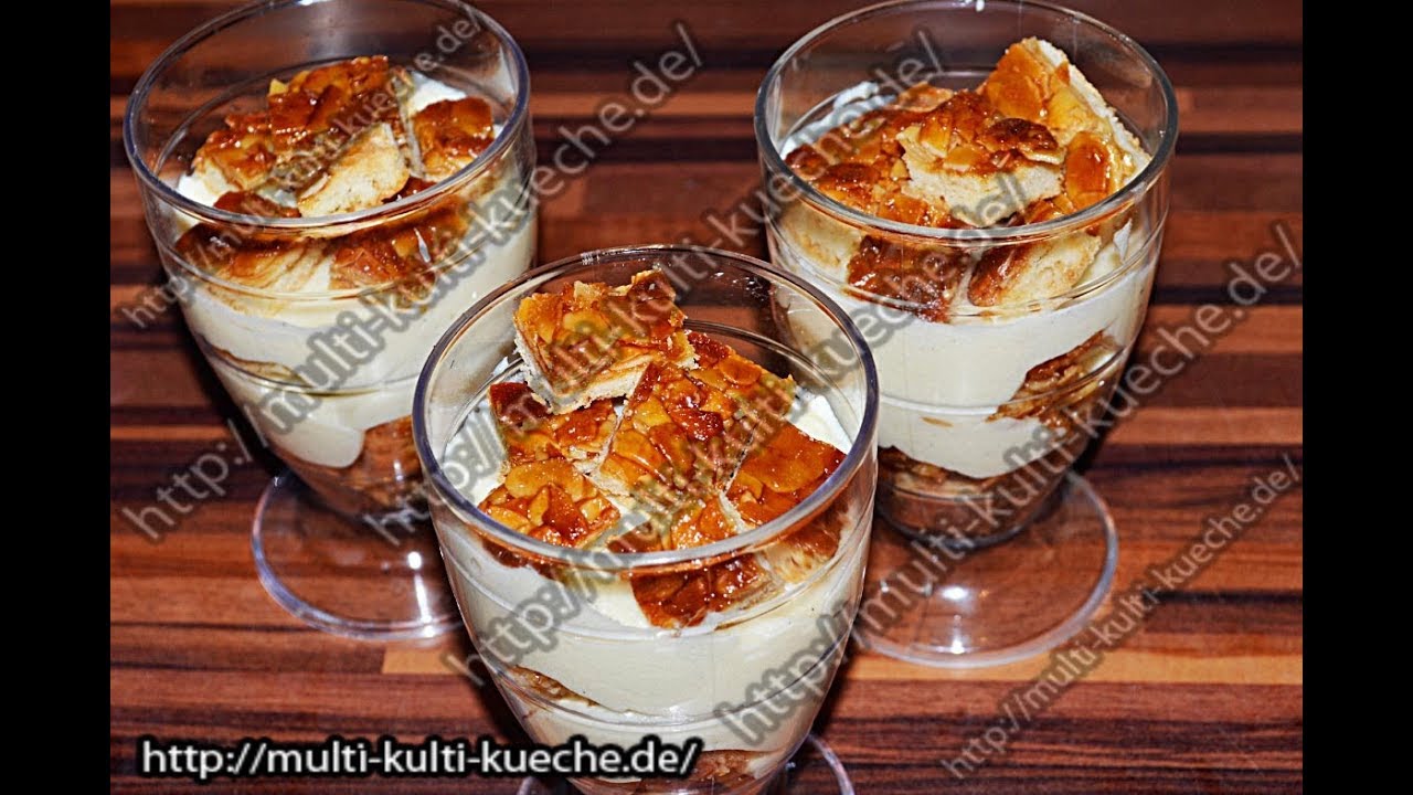 Bienenstich Dessert im Glas - multi-kulti-kueche.de
