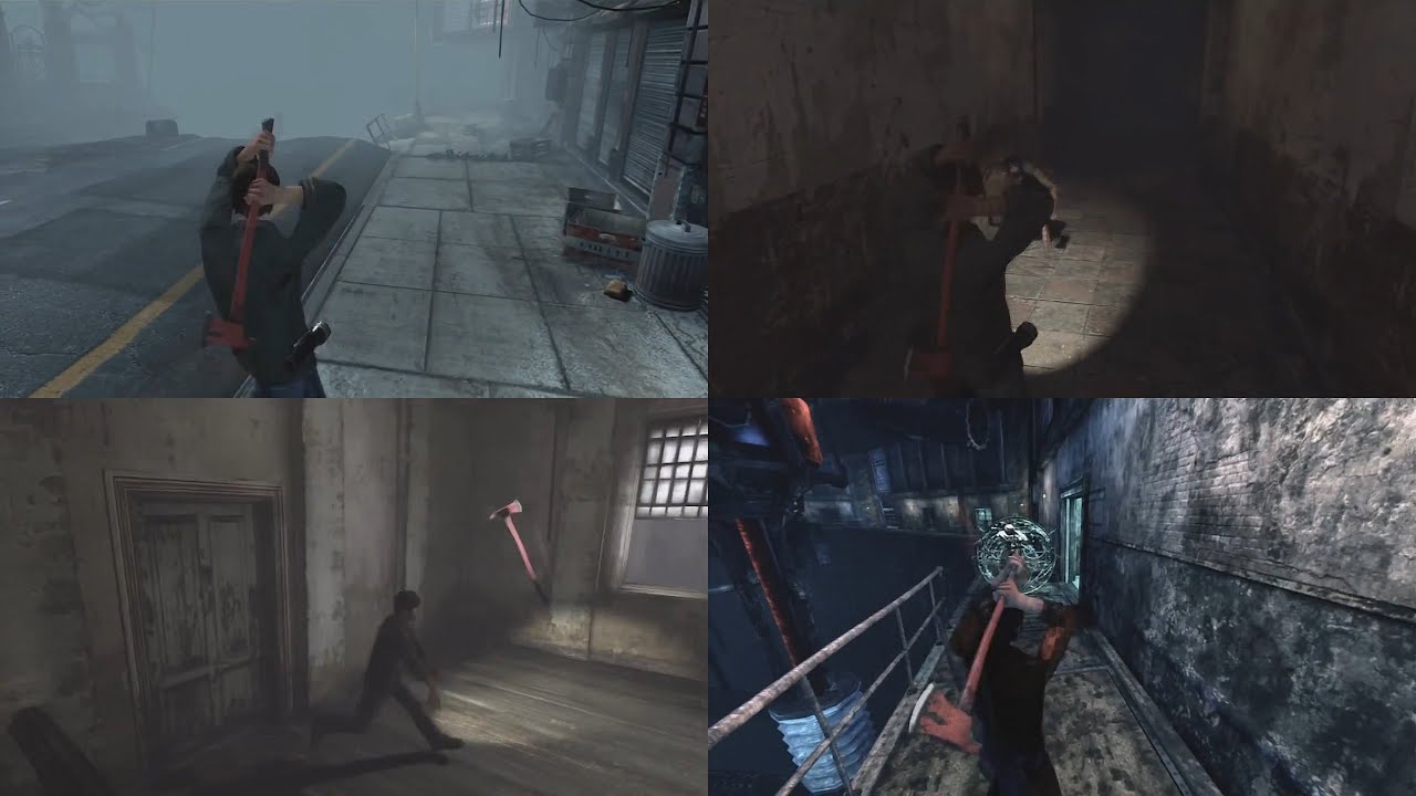 Мэтт против Файрэкса: два лучших друга играют в Silent Hill Downpour