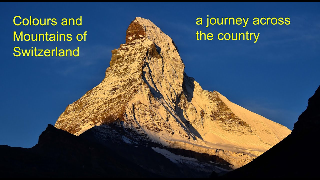 Mountains and colours of Switzerland
