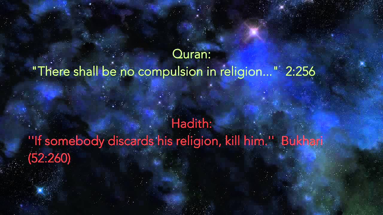 Quran vs  Hadith