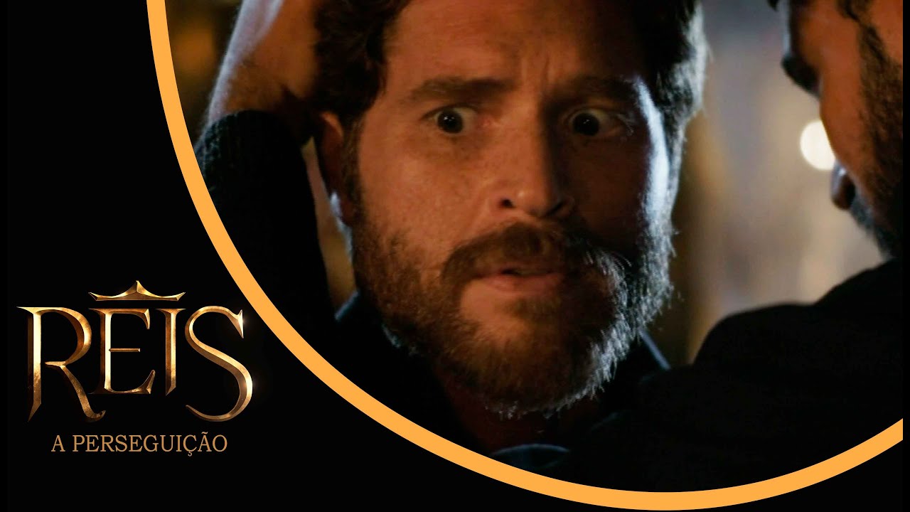 NOVELA REIS: Davi se assusta ao ser confrontado por Saul: 