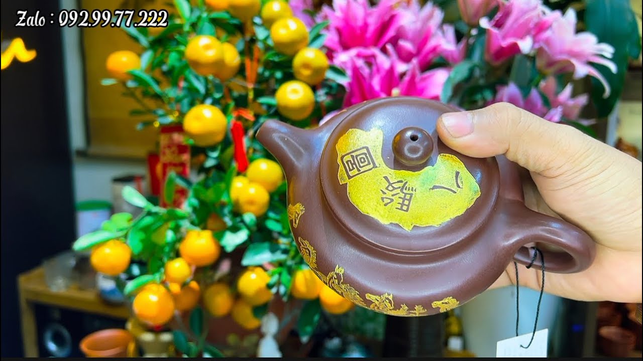 9 Tác phẩm ấm tử sa hàng mới về phân khúc tầm trung. Zalo 0929977222