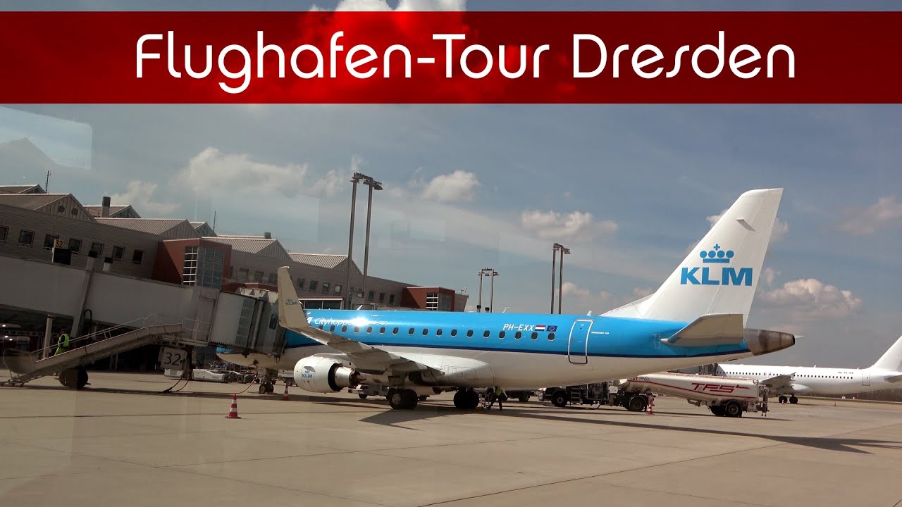 Flughafen-Rundfahrt Dresden | 4K