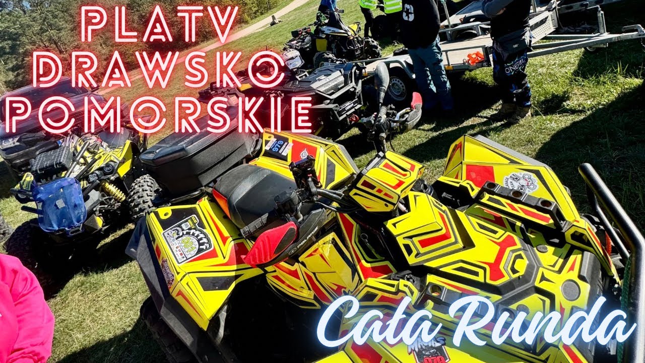 Polska Liga ATV..cale okrążenie Drawsko Pomorskie👊Polaris Scrambler 850