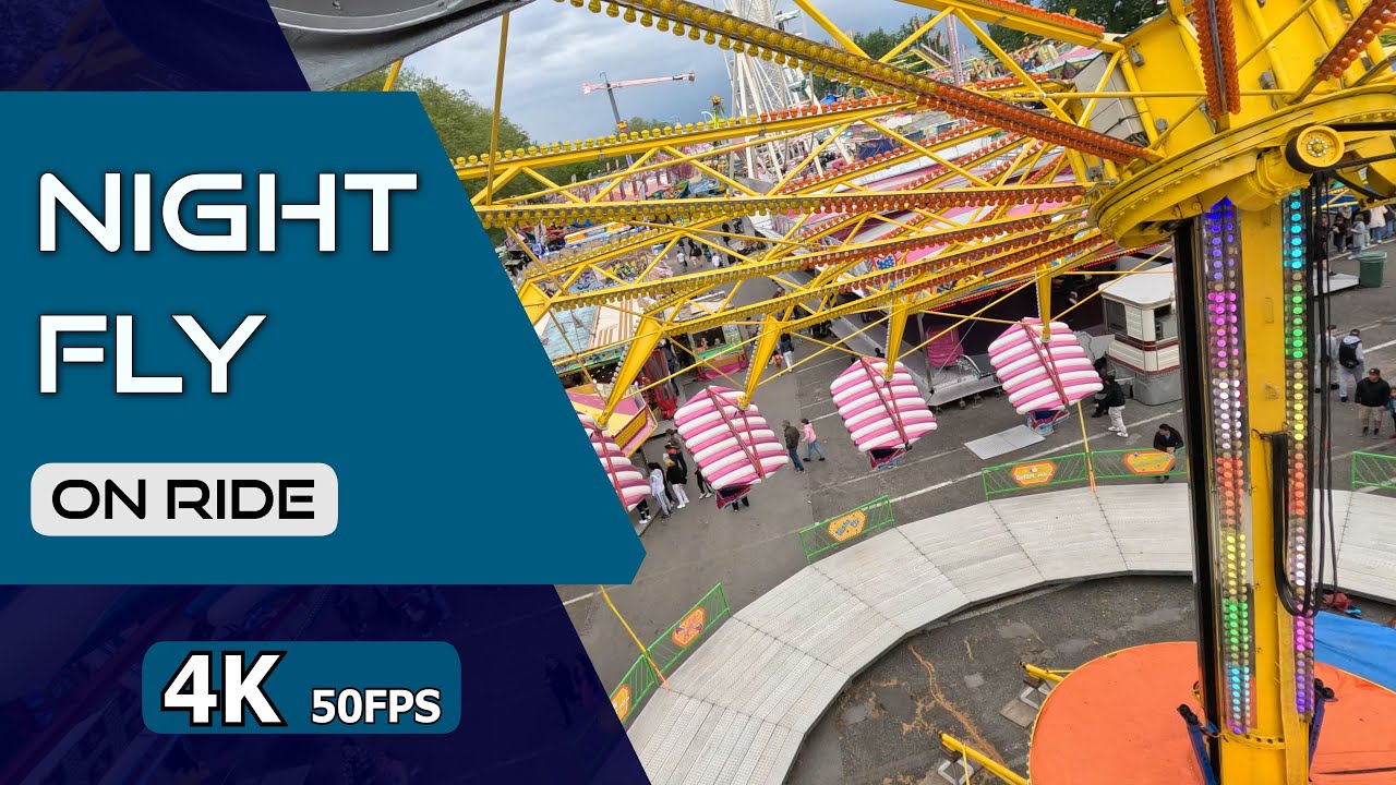 Night Fly- Luna Park de Lausanne 2023 (On ride/4K 50 fps)