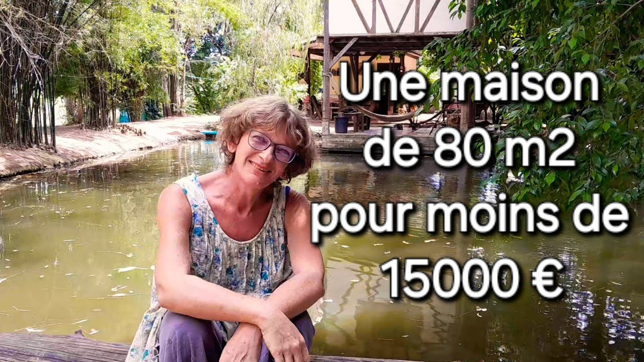 Une maison de 80 m2 en Thaïlande pour moins de 15000€