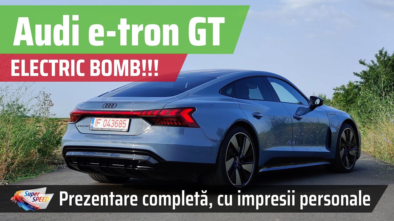 Audi e-tron GT: supercar electric de 530 CP!
