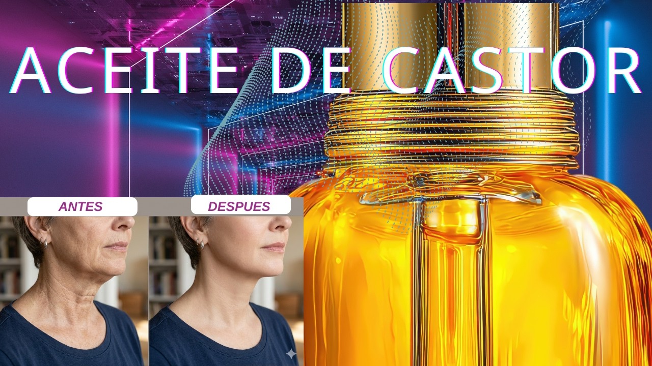 Aceite de Castor (Recino) para Elimimar las arrugas de la PIEL | SKINCARE | Mascarilla Rosa Mosqueta