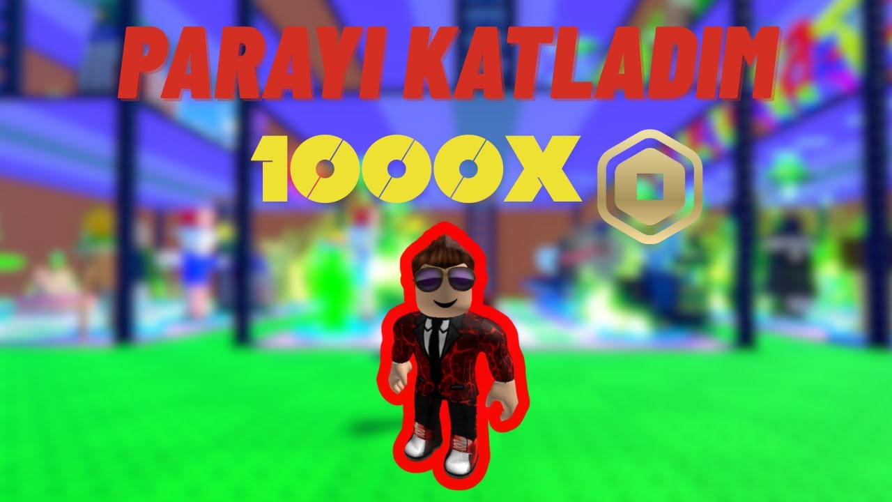 PARAYI 1000 KATINA CIKARDIM!! 🤑  (Escape Tsunami For Brainrots)