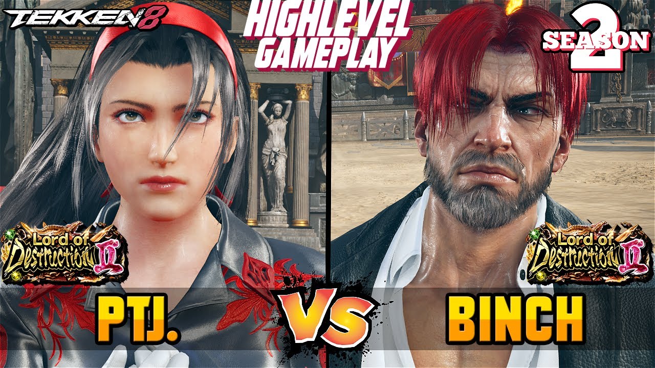 Tekken 8 &ndash; PTJ (Jun Kazama) vs BINCH (Victor) &ndash; T8 High Level Gameplay!