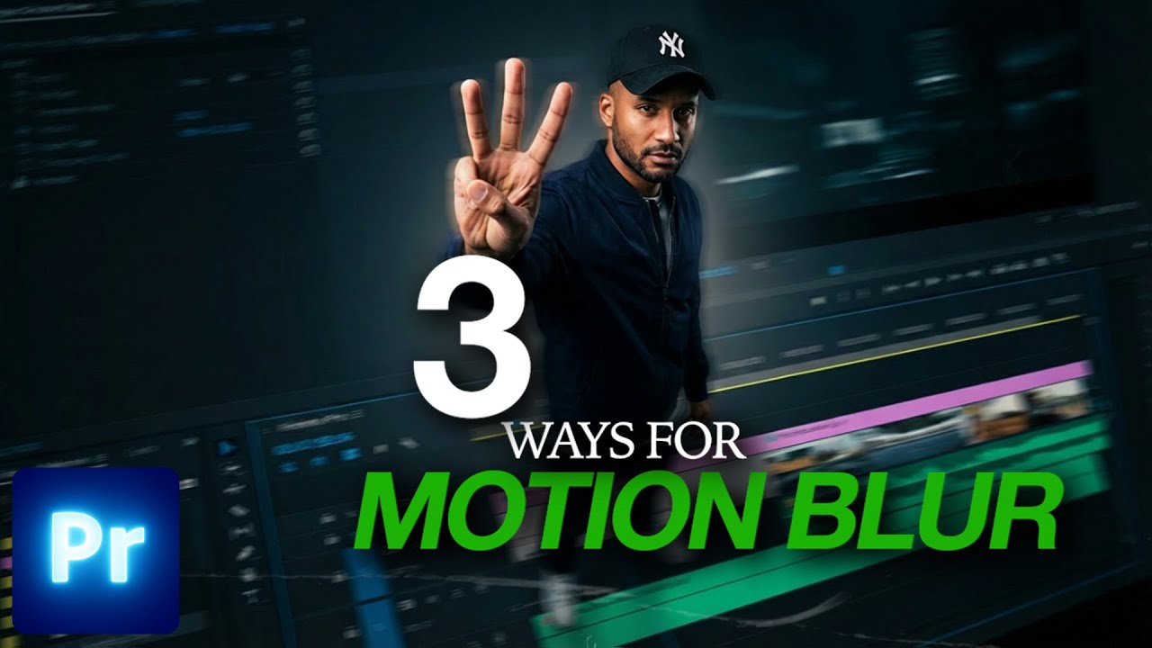 3 Motion Blur Tutorials in Premiere Pro YOU NEED to know
