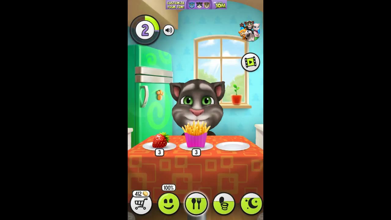 My Talking Tom Level 2