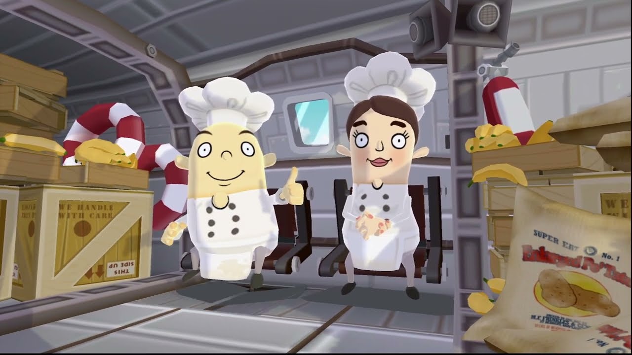 Order Up!! Ps3 Gameplay with Playstation Move